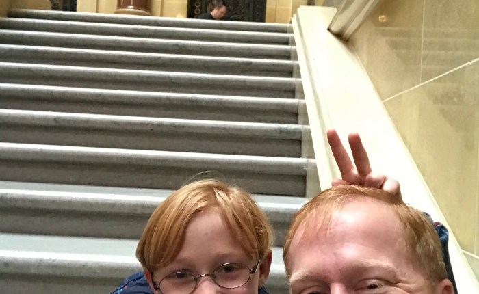 Day 528 – Thankful for Road Tripping with Gavin to His Art&nbsp;Show