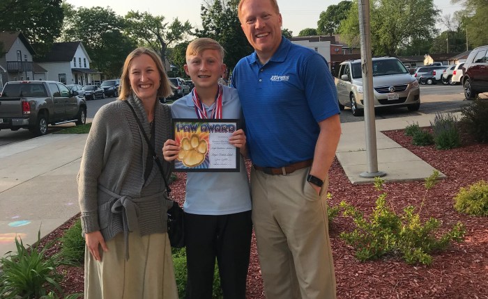 Day 979 – Thankful for Milestones – Dominic’s Middle School&nbsp;Graduation